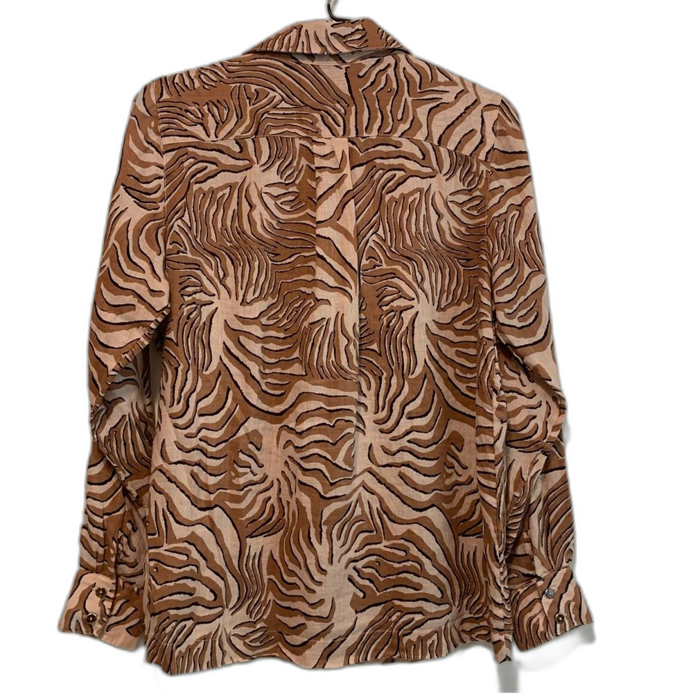 Scotch & Soda Zebra Print Button Down Shirt - Picture 9 of 9
